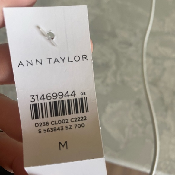 Ann Taylor Black tiered cotton maxi skirt - Picture 2 of 5